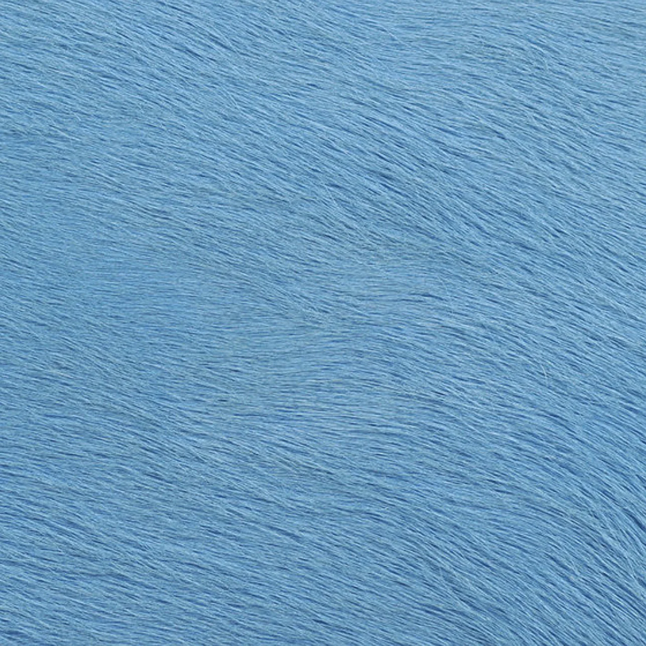 Sea Blue Dyed Cowhide Rug - Image 5