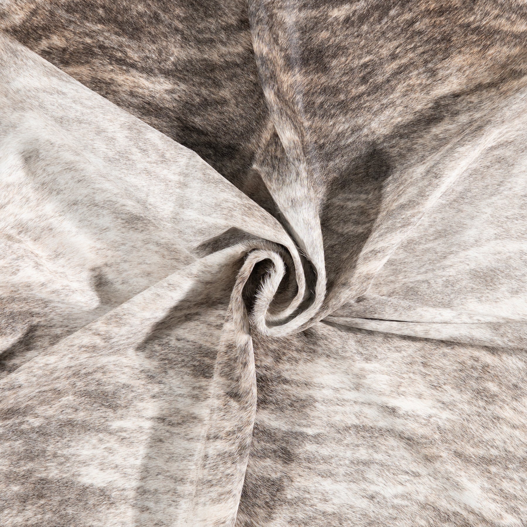 Brazilian Grey Cowhide Rug Size 7'1" L x 6'6" W 3496 - Image 3