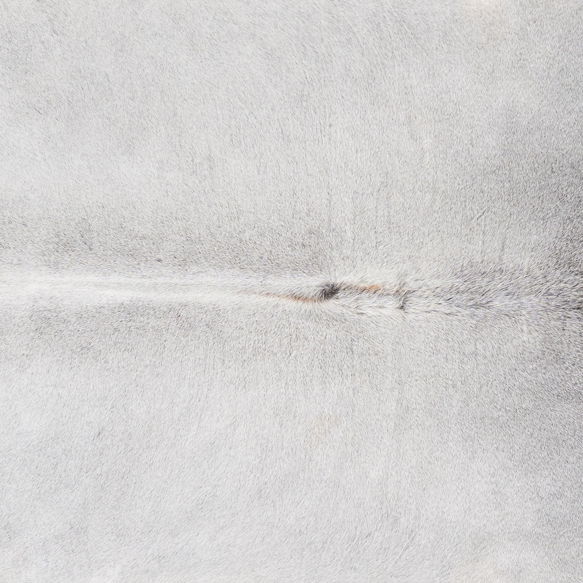 Brazilian Grey Cowhide Rug Size 7'2" L x 6'7" W 4812 - Image 3