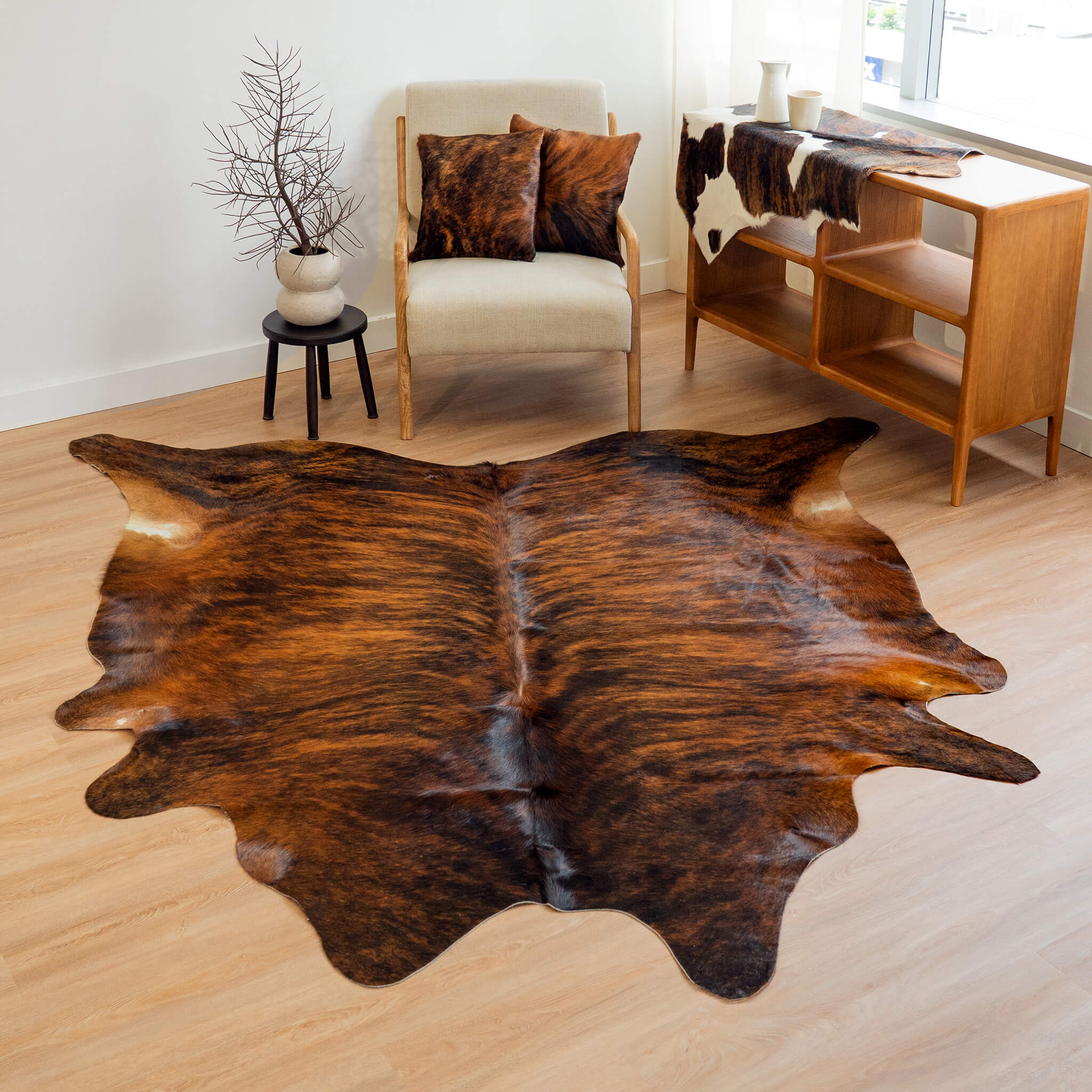 Brindle Cowhide Rug - Image 4