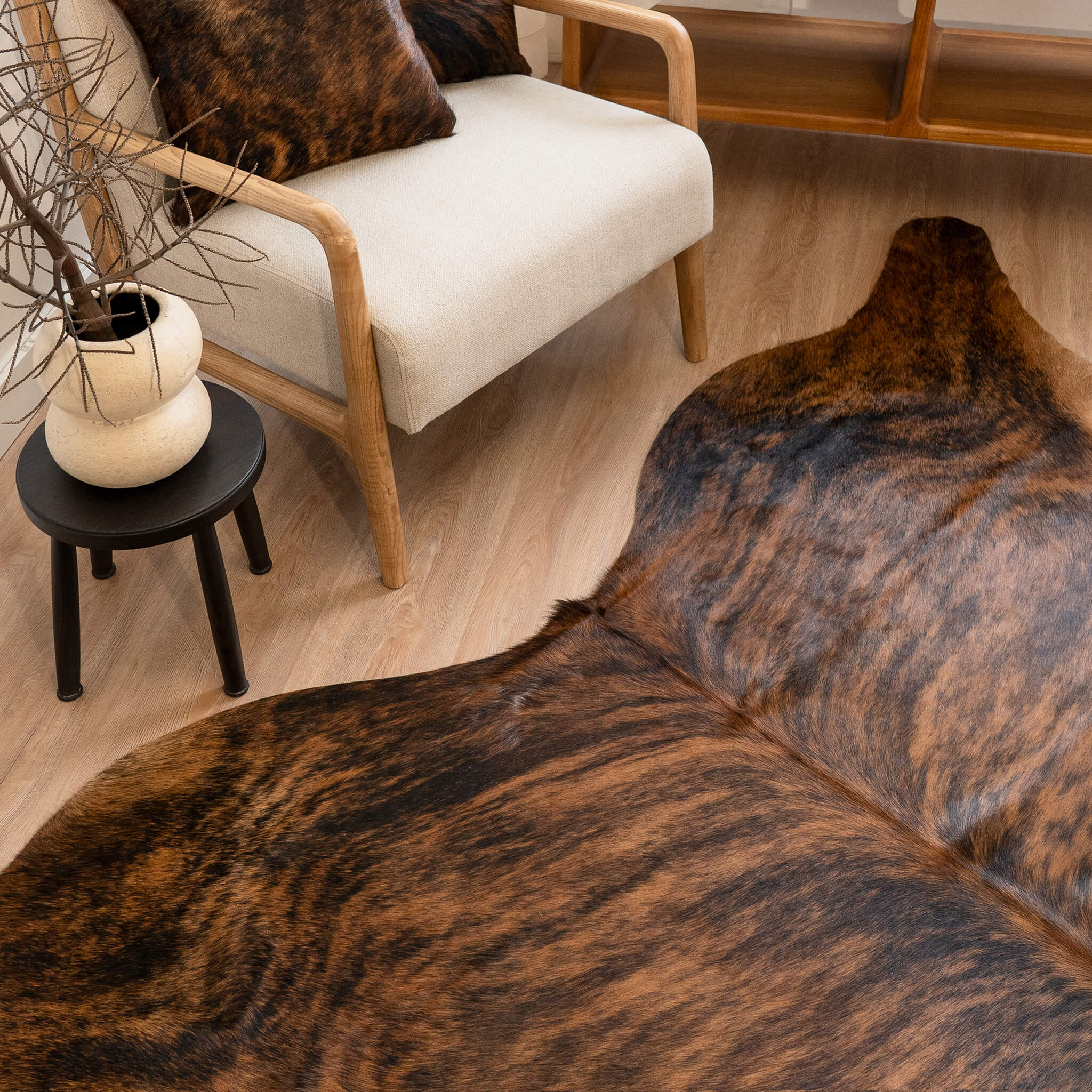 Brindle Cowhide Rug - Image 6