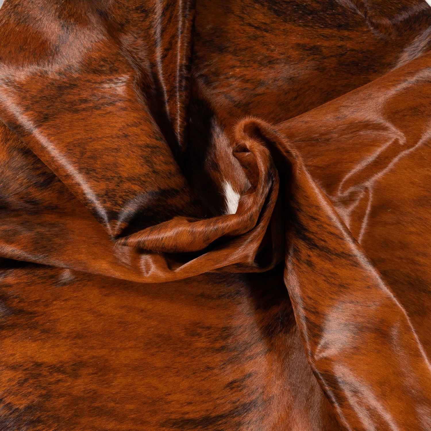 Brindle White Belly Cowhide Rug - Image 4