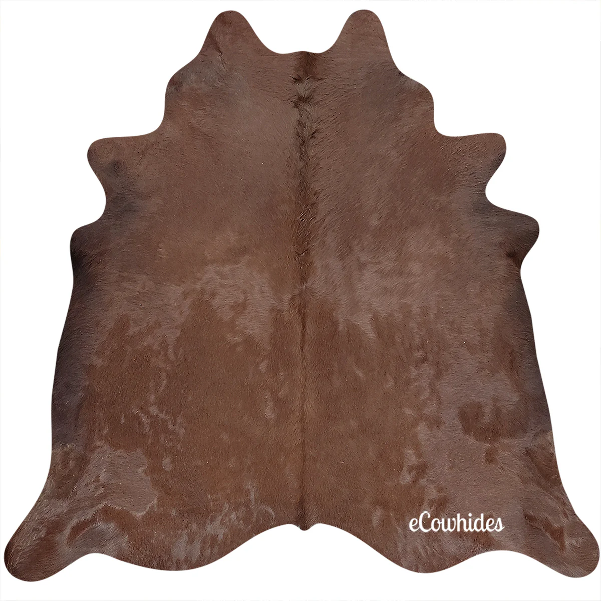 Chocolate Dyed Cowhide Rug - Image 7