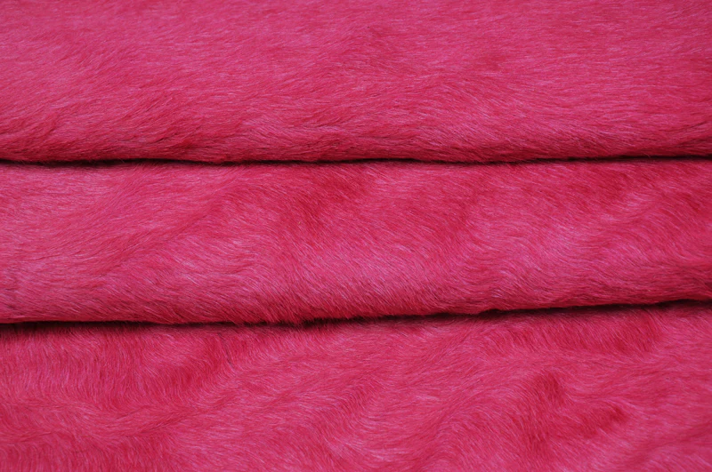 Pink Dyed Cowhide Rug - Image 4