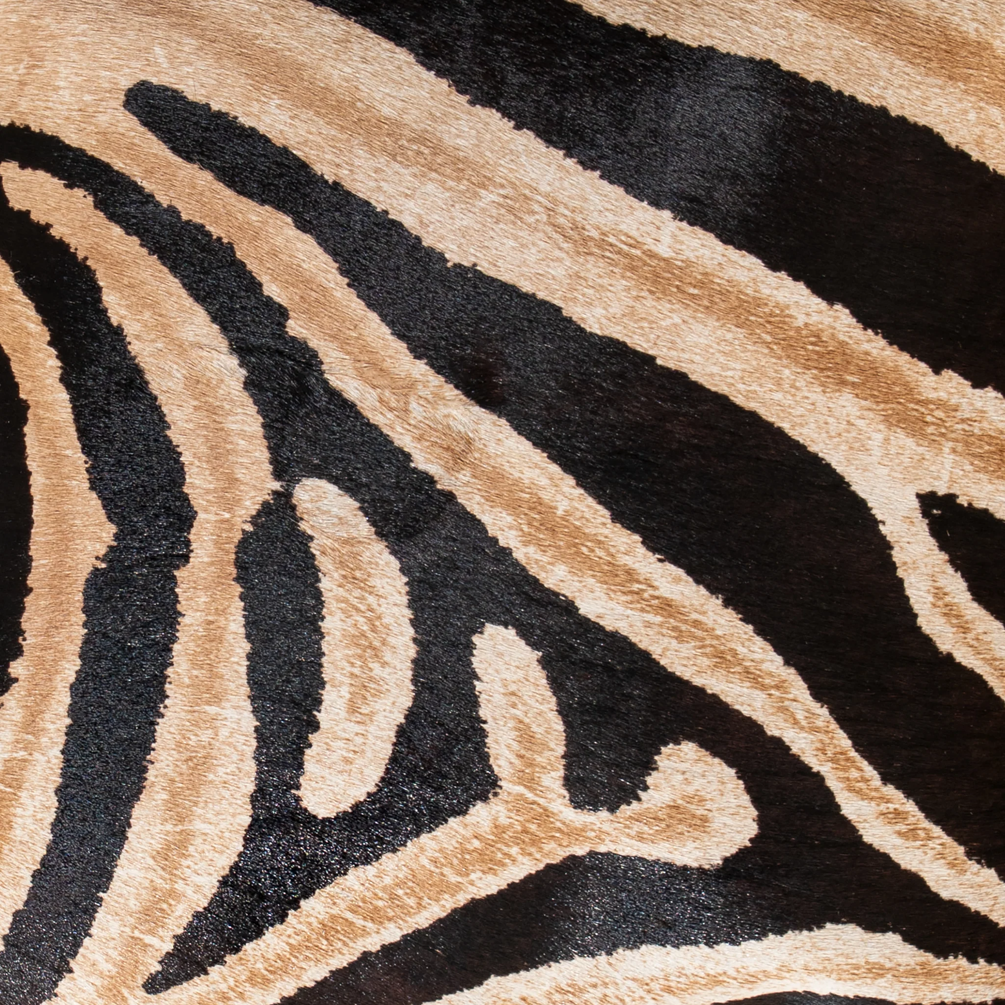 Zebra Safari Cowhide Pillow - Image 10