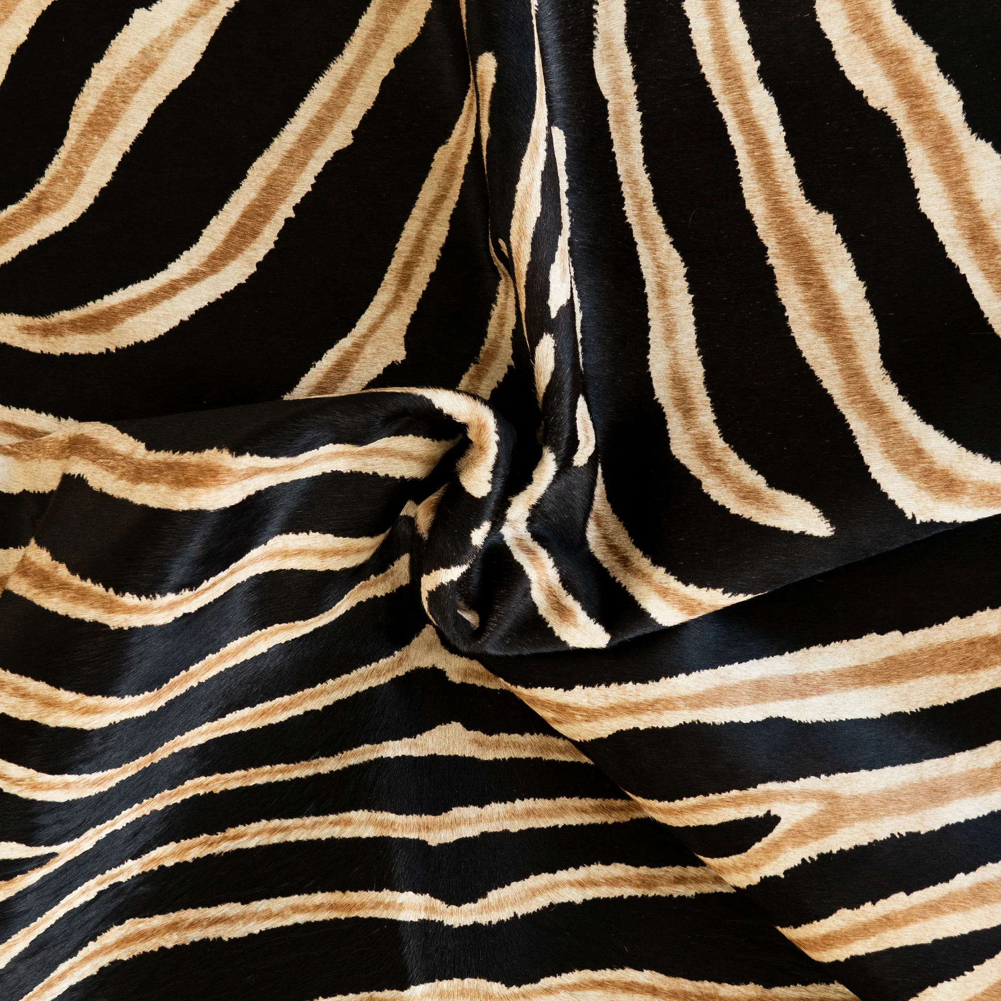 Zebra Safari Cowhide Rug - Image 11