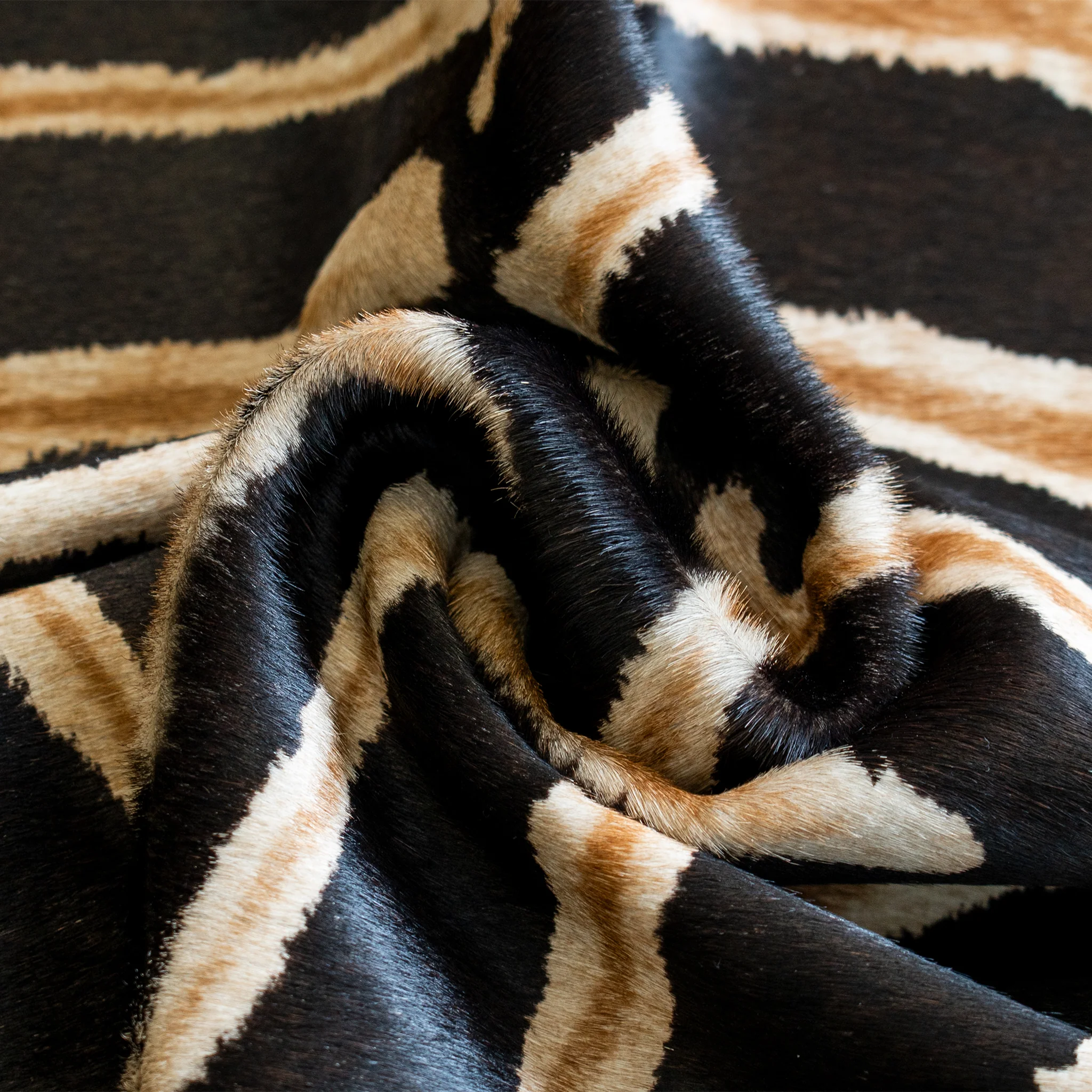 Zebra Safari Cowhide Rug - Image 14